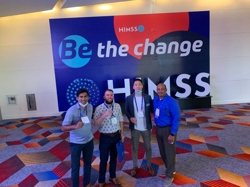 SpinSci Team at HIMSS 2021 Global Healthcare Conference